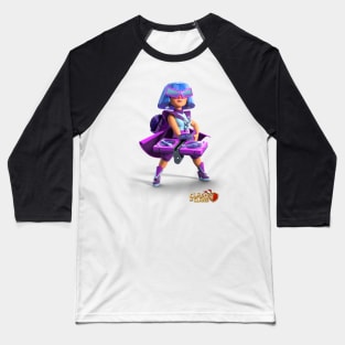 The Party Queen - Clash of Clans Baseball T-Shirt